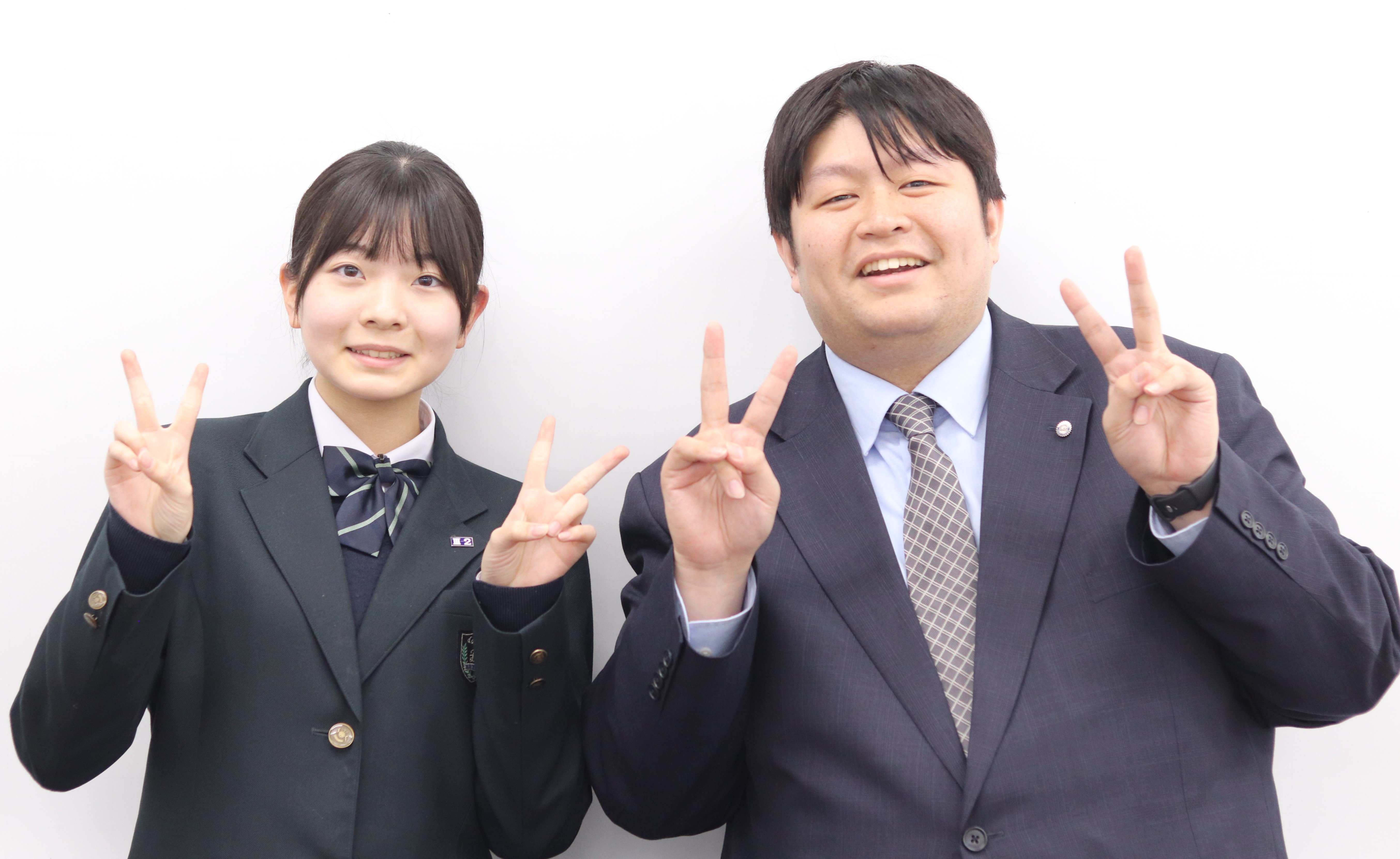 【都立竹早高校合格！】<br>大道中 3年 大垣 陽菜さん