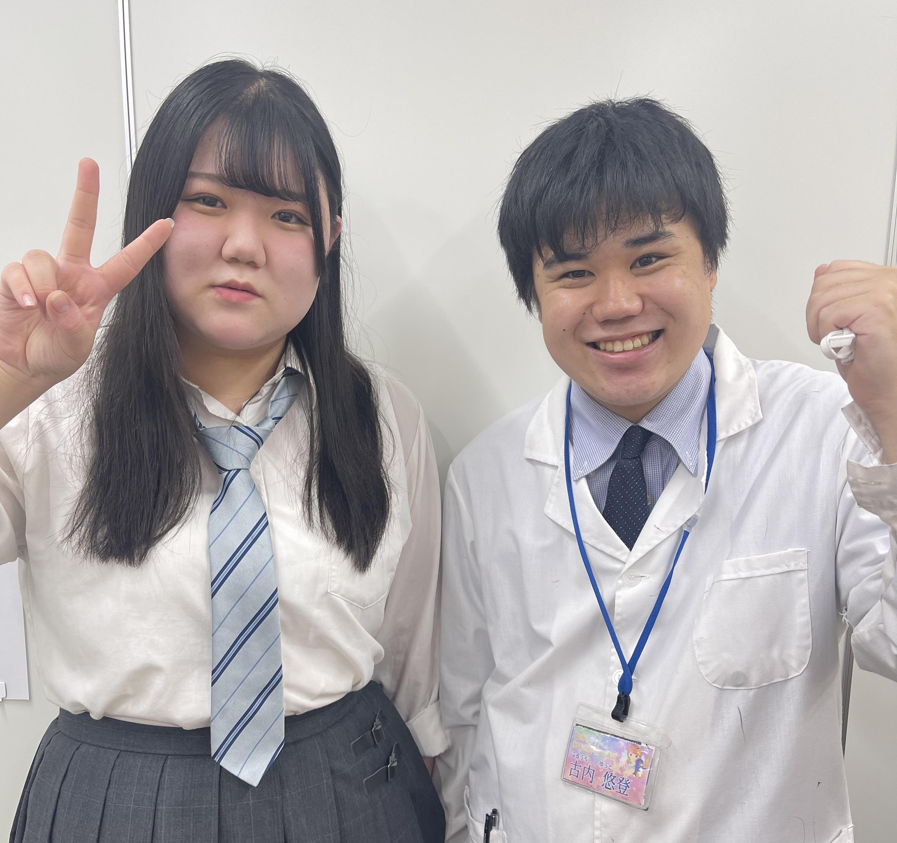 【稲毛海岸校の生徒さん紹介！】<br>市立稲毛高 3年 小林 佳恵さん